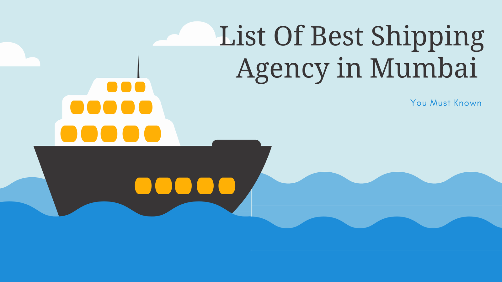 Top best shipping agency mumbai